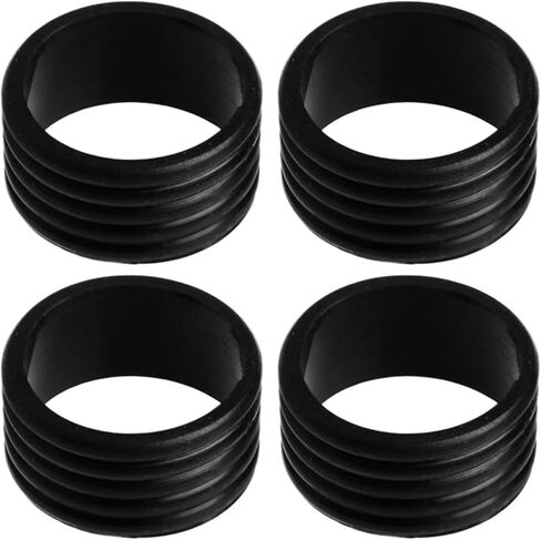 Nonslip Racket Rubber Bands for Badminton Squash Baseball Bat Handle Silicone Tennis Racquet Grip Rings Racket Bands Grip Bands for Tennis Racquet in Saudi Arabia