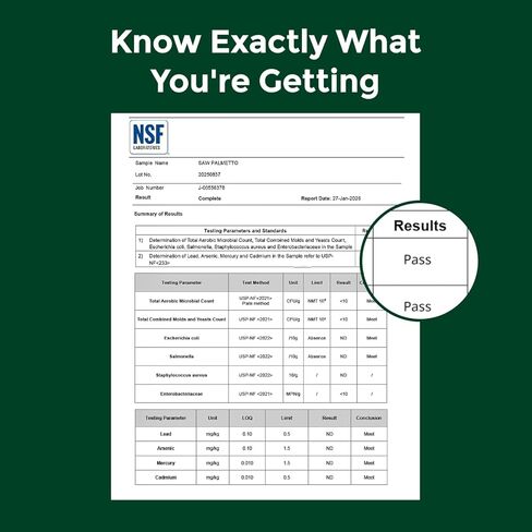 سو بالميتو للرجال، مكمل لصحة البروستاتا، من الدرجة الصيدلانية - مانع DHT - جرامينيكس | زيت بذور اليقطين | نبات القراص يدعم وظيفة المسالك البولية ومنع تساقط الشعر، 60 كبسولة هلامية in Kuwait