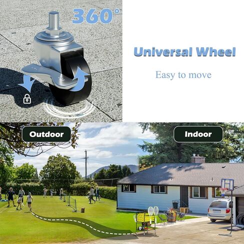 Tennis Ball Cart for 350 Balls, Trolley Cart with Wheels Laundry Basket, Extra Large Utility Trolley for Storage Sport Equipments DIY Tools Toys Ball Hopper Tennis Racket in Kuwait