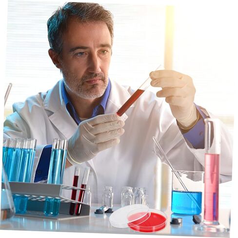 10Pcs Agar Plates Culture Dishes for Labs Agar Medium for Staphylococcus and Streptococcus Testing for Medical and Industrial Use in Kuwait