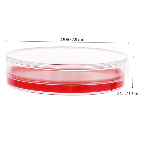 10Pcs Agar Plates Culture Dishes for Labs Agar Medium for Staphylococcus and Streptococcus Testing for Medical and Industrial Use in Kuwait