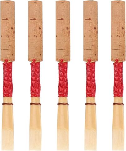 GOTOTOP Oboe 5Pcs Soft Bamboo, Medium Strength Oboe Reeds for Beginners with Plastic Case Tube in Saudi Arabia