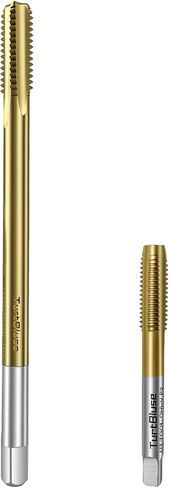 M11×2.0 4-Flute أداة التنصت على الخيط الطويل للغاية، فولاذ M2 عالي الدقة مع طلاء القصدير، صنبور تنظيف الخيط لمسامير المحرك، مستشعر O2 ومطارد خيط توصيل الشرارة، تنظيف الخيط بطول 165 مم in Kuwait