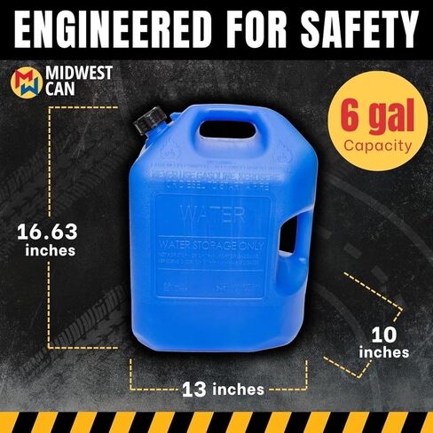 6 Gallon Water Container with Spout in Saudi Arabia
