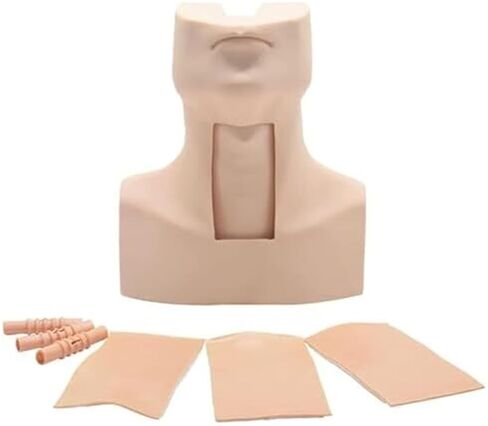 Dissecting The Cricoid Membrane, Puncturing The Cricoid Cartilage, Tracheal Intubation, Suturing, and Emergency Surgical Training in Kuwait