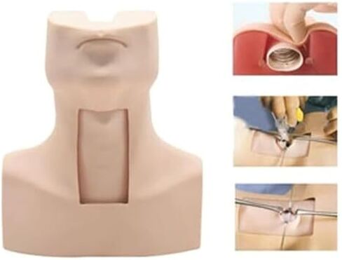 Dissecting The Cricoid Membrane, Puncturing The Cricoid Cartilage, Tracheal Intubation, Suturing, and Emergency Surgical Training in Kuwait