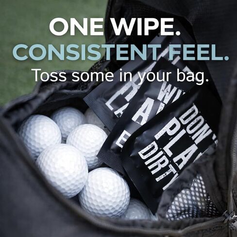 GX4 Golf Grip Wipes – Restore Tackiness Instantly – Golf Grip Cleaning Wipes for Sticky Performance – Remove Sweat, Dirt & Oils – Portable Pack for Every Round in Saudi Arabia