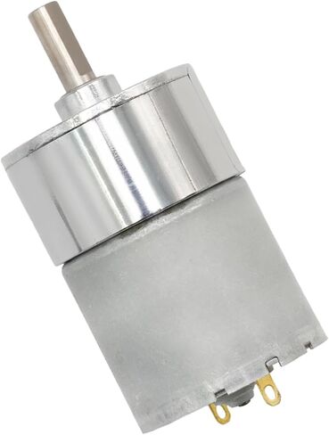JGB37-520 Micro DC 12V 600rpm Geared Motor with Bracket, Centric Ouput Shaft Gear Motor 37mm Diameter Gearbox, Large Torque Reduction Motor in Saudi Arabia