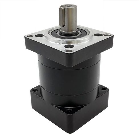 Nema 34 Planetary Gearbox Ratio 5: 1 مخفض السرعة رد الفعل العكسي <18 قوس دقيقة 3000 دورة في الدقيقة رأس تروس 14 بوصة عمود إدخال لمحرك السائر، مخفضات السرعة مع برغي لـ CNC in Kuwait