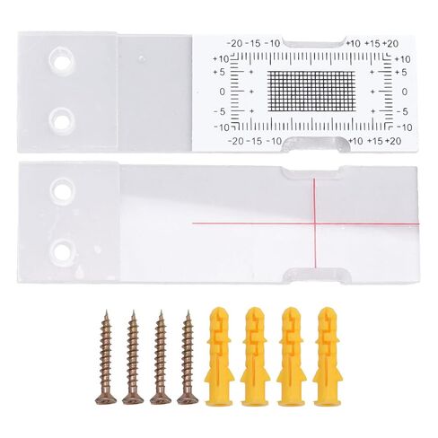 Acrylic Measuring Instrument for Building Wall Cracks, Redesigned Fixing Post Monitor, Easy to Use for Home Renovation Projects in Saudi Arabia
