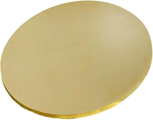 Round Plate Sheet H62 Brass Round Disc Thickness 0.5Mm, Brass Metal Sheet Diameter 120-150Mm Suitable for DIY Projects Home Improvement,Diameter 120mm(Diameter 120mm) in Kuwait