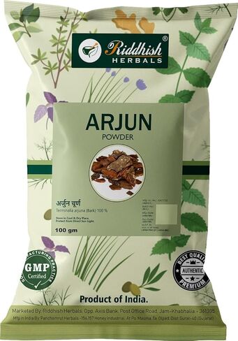 Arjun Chaal Powder Botanical Powder | Arjuna Herbal Preparation | Pack of 3 100g Each | Plant-Based Product for Traditional and Cultural Use in Saudi Arabia