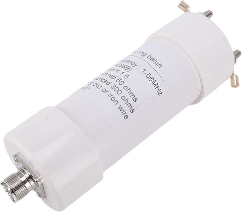 500 واط 1:6 Balun، نطاق التردد من 1 إلى 56 ميجا هرتز، محول مقاومة 50 أوم إلى 300 أوم، مع انخفاض VSWR أقل من 0.5، لاتصالات هوائي الموجات القصيرة in Saudi Arabia