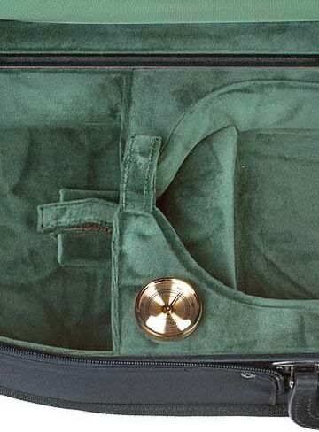 علبة كمان Bobelock Half Moon 1047 أسود/أخضر 4/4 in Kuwait