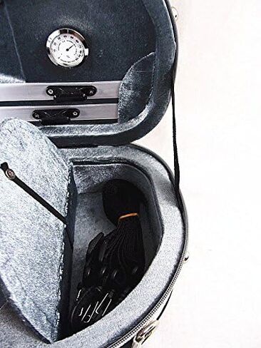 حافظة كمان جديدة مُحسّنة/مُصممة على شكل قمر 1/2 + مجموعة أوتار كمان مجانية in Kuwait