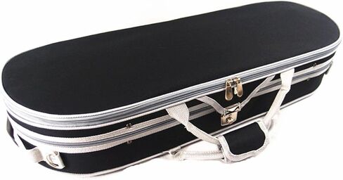 حافظة كمان جديدة مُحسّنة/مُصممة على شكل قمر 1/2 + مجموعة أوتار كمان مجانية in Kuwait