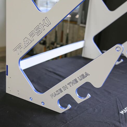 حامل لوح التجديف الفاخر TRAPSKI | حامل جداري أو قاعدة تثبيت بفتحتين مع حامل لوح مجداف | بلاستيك من الدرجة البحرية | صنع في الولايات المتحدة الأمريكية in Kuwait