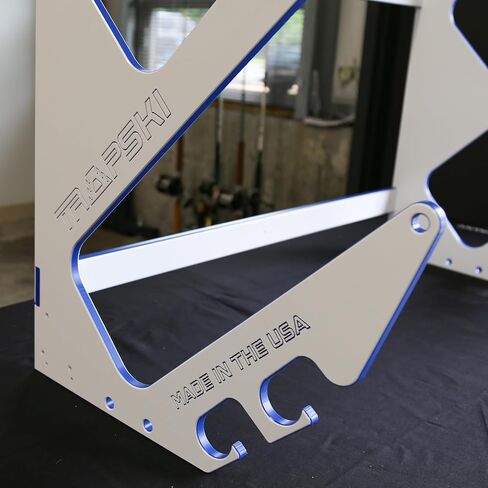 حامل لوح التجديف الفاخر TRAPSKI | حامل جداري أو قاعدة تثبيت بفتحتين مع حامل لوح مجداف | بلاستيك من الدرجة البحرية | صنع في الولايات المتحدة الأمريكية in Kuwait