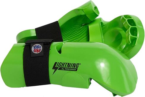 قفازات الملاكمة Pro Force Lightning Punches (أخضر، مقاس متوسط ​​للأطفال - عرض المفصل 2.5-2.75 بوصة) in Saudi Arabia