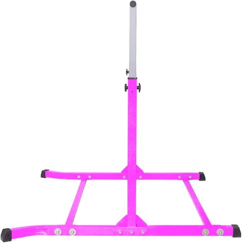 ProGymnastics, 5Ft, Athletic, Horizontal Bar, Adjustable, Kip Bars, Pink, Gymnastics, with Free Gloves, Gymnastics Bar, for Kids, Home, girls, gymnastics, monkey beam, balance set Adjustable in Saudi Arabia