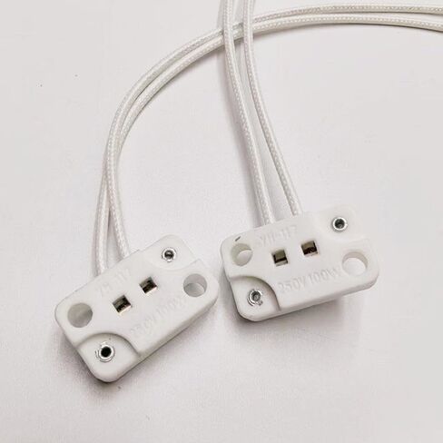 BX/CX21/31/41 U-LS30-5 Microscope Bulb G4 lamp Holder Ceramic Base(2PCS) in Saudi Arabia