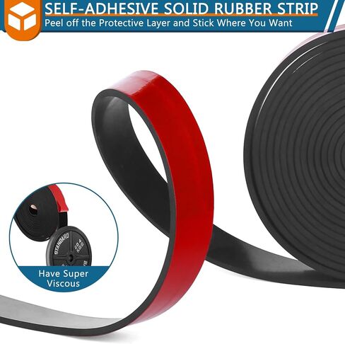 شرائط مطاطية صلبة لاصقة من HooTown، بعرض 0.5 بوصة × 1/16 بوصة سميكة × 180 بوصة طويلة من صفائح مطاط النيوبرين الذاتية مع دعامة لاصقة للحشوات التي تصنعها بنفسك، والوسادات، والختم، والبطانة، وخطوط الطقس، والأختام، باللون الأحمر in Kuwait
