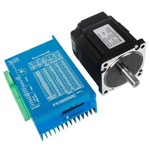 XUNKUNER Closed Loop Stepper Motor, Nema34 Motor,0-6.0A 18-80VDC Closed Loop Stepper Driver HBS86H V4 (86 * 150 / 12N) in Saudi Arabia