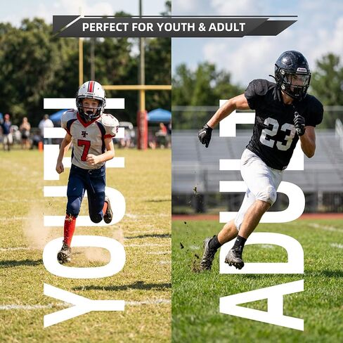 4 Pack Football Mouth Guards with Strap - Breathable Lip Protector Mouthpiece with Case for Football Players, Comfortable Wide Opening Design (Black/White/Blue/Green) - Perfect for Youth & Adult in Kuwait