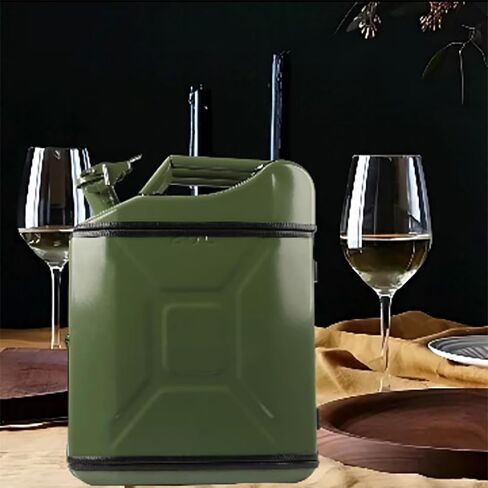 Portable Whiskey Bar, Personalized Mini Drinks Cabinet, 20L Large Capacity and Durable Structure, Personalized Small Bar, for Gift to Friends, Family, Party Indoor Decoration(45 * 35 * 17cm) in Saudi Arabia