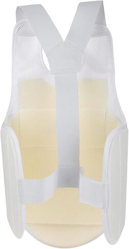 DAUERHAFT Taekwondo Karate Chest Guard Chest Guard Boxing Unisex Adult Child Vest Boxing Karate Breast Protector , Com fortable and Breathable Wearing , Chest & Rib Guards in Saudi Arabia