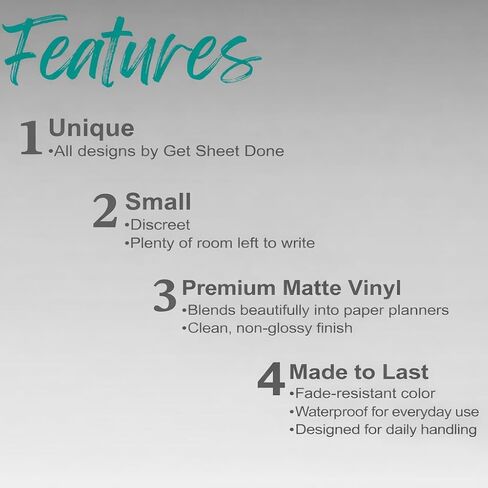 ملصق مخطط الرقص/54 ملصقات الفينيل المرح (1/2 ")/Pointe Ballet Dance Class sticker/Orgential Productivity Life/Bujo Journal (ورقة واحدة ، حذاء بوينت) in Kuwait