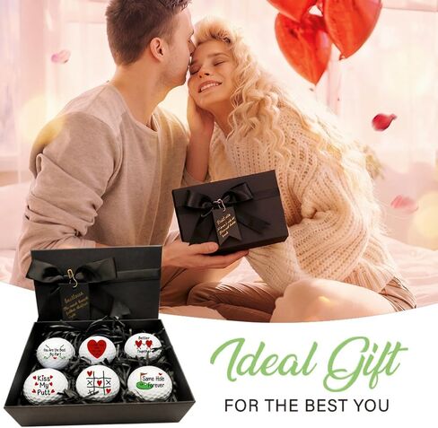 Funny Gifts for Husband Birthday Anniversary, Wedding Birthday Golf Balls Gifts for Him Boyfriend Golfers Lovers Father's Day Fan Humor, Golf Ball Romantic Diy Present for Men Couple from Wife in Saudi Arabia