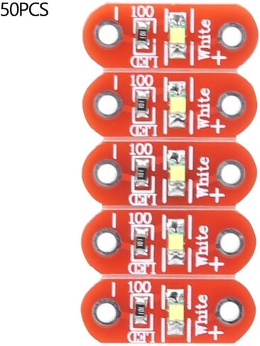 50 Pcs LED Module Kit for Lilypad- White SMD LEDs 3-5V for Wearable Surface Mounted Electronics DIY Project in Saudi Arabia