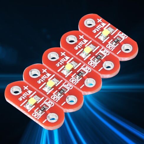 50 Pcs LED Module Kit for Lilypad- White SMD LEDs 3-5V for Wearable Surface Mounted Electronics DIY Project in Saudi Arabia