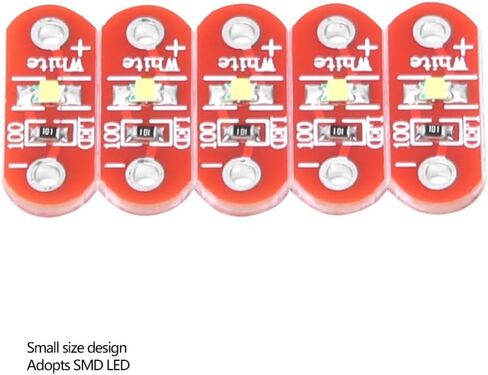 50 Pcs LED Module Kit for Lilypad- White SMD LEDs 3-5V for Wearable Surface Mounted Electronics DIY Project in Saudi Arabia