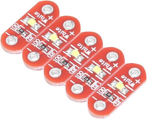 50 Pcs LED Module Kit for Lilypad- White SMD LEDs 3-5V for Wearable Surface Mounted Electronics DIY Project in Saudi Arabia