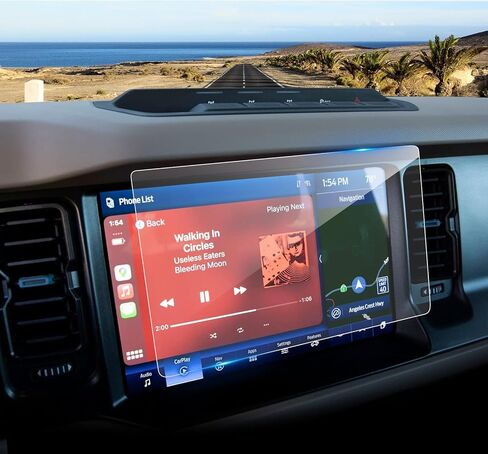 Anti-Glare Matte Screen Protector for 2023-2025 Ford Bronco (OuterBanks/Heritage/Badlands/Wildtrak/Everglades/Limited/Raptor), 9H Tempered Glass 2025 Bronco Accessories HD/Anti-Fingerprint 12" in Kuwait