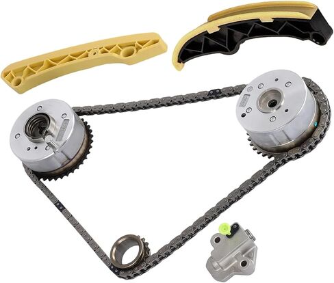 Timing Chain Kit 243212B620 Fit for [DOHC, L4 1.6L] Hyundai & Kia Vehicles, fits Accent 12-20, Elantra, Kona, Sonata, Tucson, Optima 16-20, Forte, Seltos, Soul &More, aftermarket part Replace in Kuwait