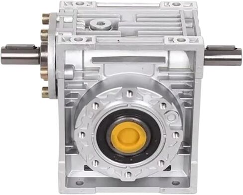 NRV063-VS Worm Reducer Double Input Shaft Diameter 19mm Ratio 5:1-80 :1 90 Degree Gearbox Speed(Ratio 20 to 1) in Saudi Arabia