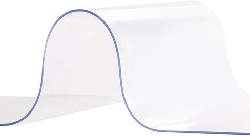 ستارة شريط PVC شفافة من VEVOR، ارتفاع 84 بوصة × عرض 48 بوصة، 8 قطع مع تداخل بنسبة 50% للمجمدات والمبردات وأبواب المستودعات in Kuwait
