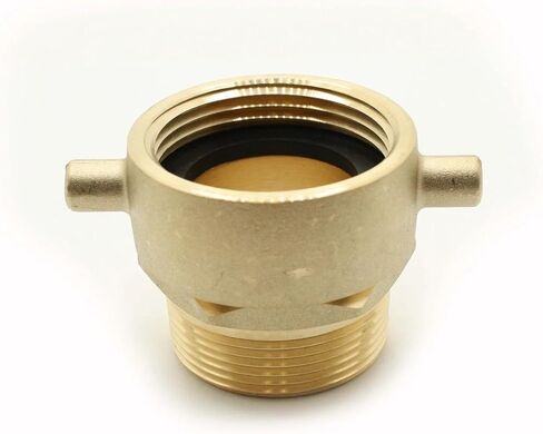 8612002 2-1/2" Female NH/NST x 2" Male NPT Brass Swivel Fire Hose/Hydrant Adapter in Saudi Arabia