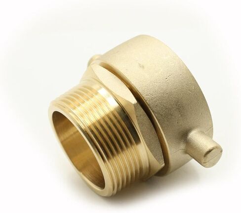 8612002 2-1/2" Female NH/NST x 2" Male NPT Brass Swivel Fire Hose/Hydrant Adapter in Saudi Arabia
