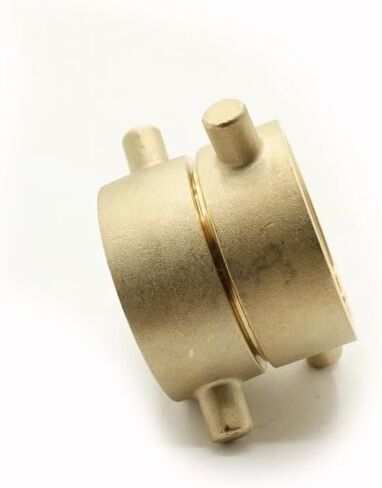 8612011 1-1/2 Inch Female NH/NST x 1-1/2 Inch Female NPSH Brass Double Swivel Fire Hose in Saudi Arabia