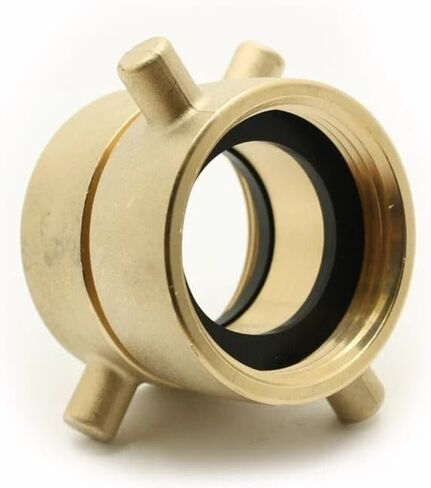 8612011 1-1/2 Inch Female NH/NST x 1-1/2 Inch Female NPSH Brass Double Swivel Fire Hose in Saudi Arabia