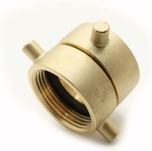 8612011 1-1/2 Inch Female NH/NST x 1-1/2 Inch Female NPSH Brass Double Swivel Fire Hose in Saudi Arabia