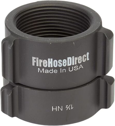 Aluminum 1 1/2" NH to 1 1/2" NPT Double Female Fire Hose Adapter in Kuwait