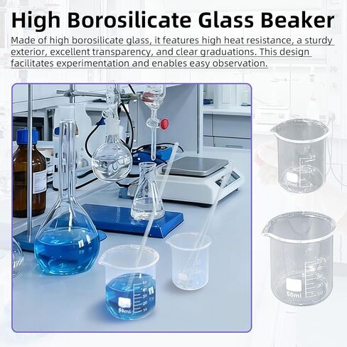 6 Pcs Glass Graduated Dropper Pipette 0.5ML/1ML/2ML/3ML/5ML/10ML Graduated Dropper Liquid Pipettors for Liquid Essential Oil with Rubber caps 2 Cleaning Brushes 2 Measuring Cups 3 Mixing Sticks in Kuwait