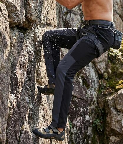 NATUVENIX Water Resistant Mens Hiking Pants Lightweight Stretch Travel Fishing Pants Men Quick Dry Outdoor Work Cargo Pants in Saudi Arabia