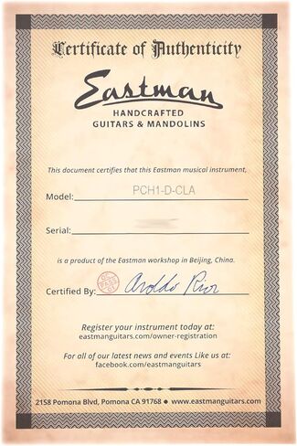 Eastman Guitars PCH1-D Acoustic Guitar - Classic in Saudi Arabia