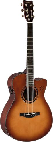 Yamaha TAS3 C TransAcoustic Guitar (2nd Gen), Sand Burst Finish with Hard Bag in Saudi Arabia